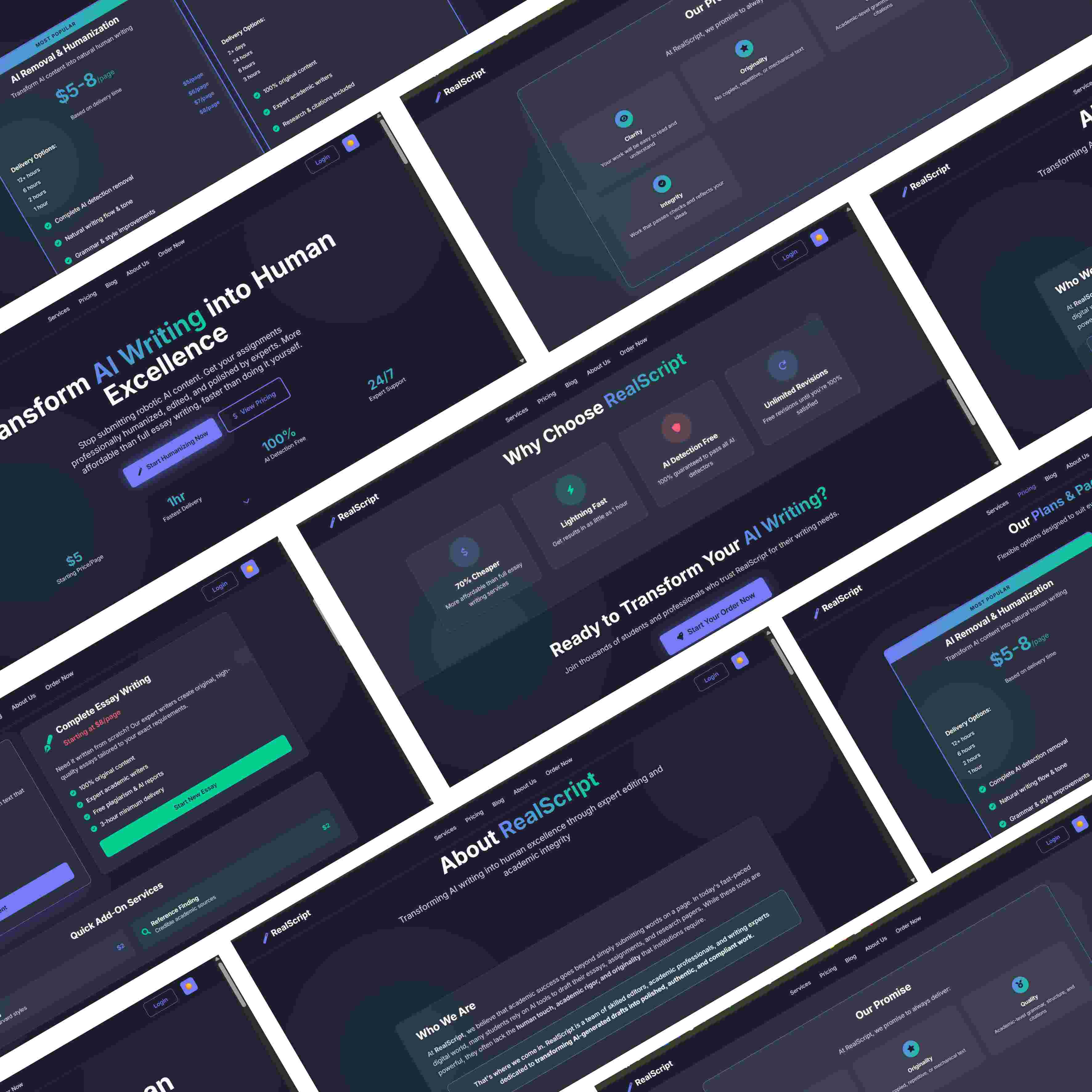 RealScript Web Platform